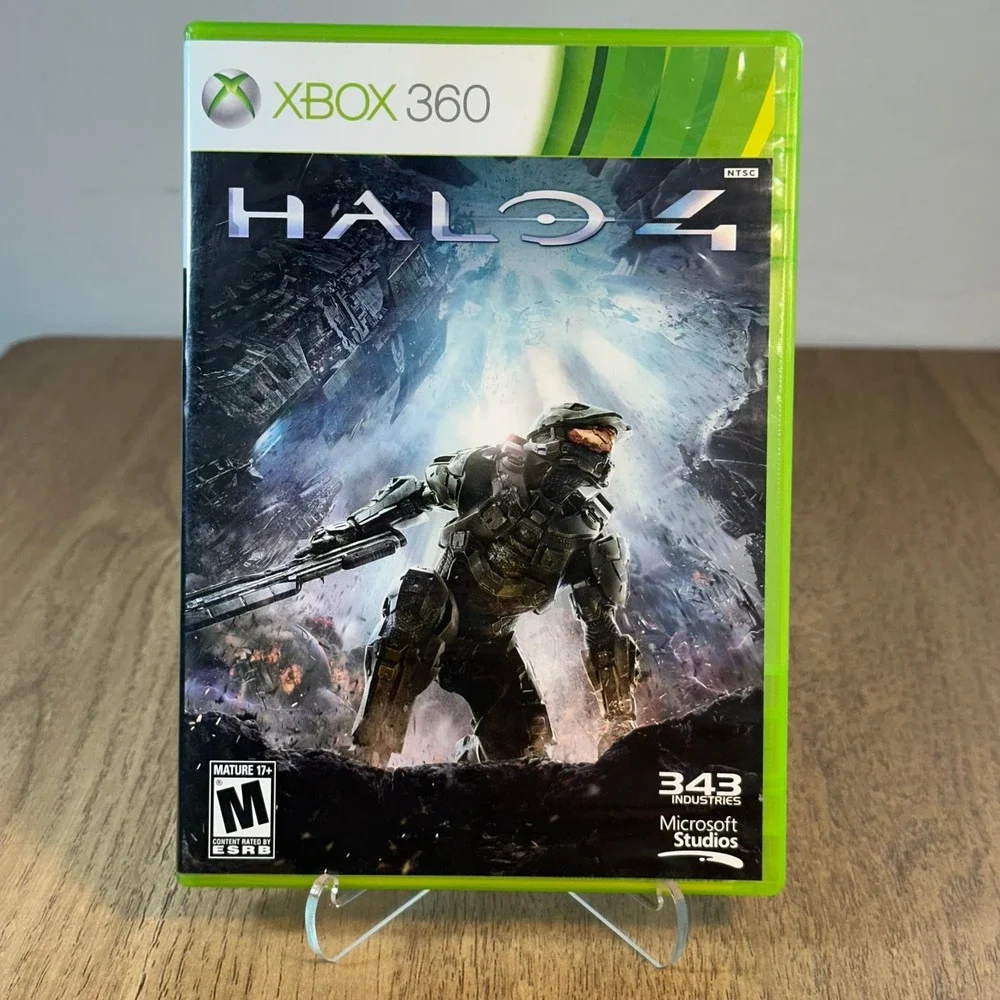 Halo 4 Xbox 360 CIB Complete 2-Disc Set Tested Authentic Microsoft 2012